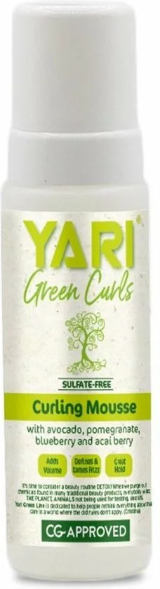 Goedkoopste ✨ Yari Green Curls Curling Mousse 220ml ???? 1 Goedkoopste ✨ Yari Green Curls Curling Mousse 220ml ????