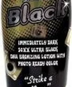 Goedkoopste ???? PRO TAN INSTANTLY BLACK 50X DHA Bronzers Zonnebankcreme - 250ml ????