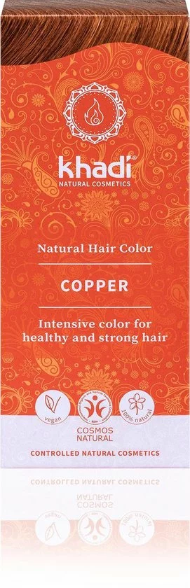 Uitgang ???? Khadi Haarkleuring Copper 100 Gram ???? 5 Uitgang ???? Khadi Haarkleuring Copper 100 Gram ???? - Afbeelding 5