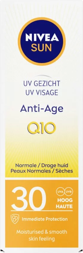 Korting ???? Nivea Sun UV Anti-Age En Anti-Pigment Gezicht Zonnebrand SPF 30 50 Ml ⌛ 3 Korting ???? Nivea Sun UV Anti-Age En Anti-Pigment Gezicht Zonnebrand SPF 30 50 Ml ⌛ - Afbeelding 3
