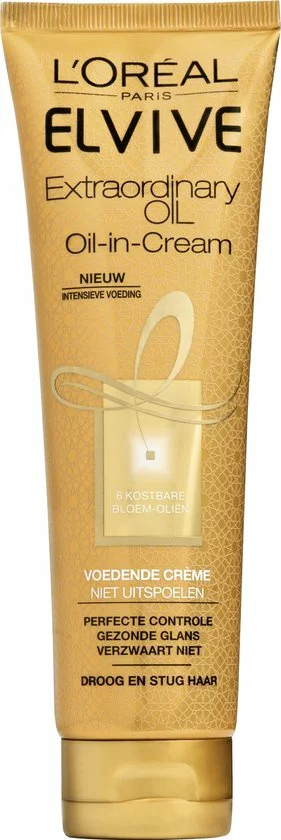 Goedkoop ???? L’Oréal Paris L'Oréal Paris Elvive Extraordinary Oil-in-Cream - 150 Ml - Haarcrème ???? 5 Goedkoop ???? L’Oréal Paris L'Oréal Paris Elvive Extraordinary Oil-in-Cream - 150 Ml - Haarcrème ???? - Afbeelding 5