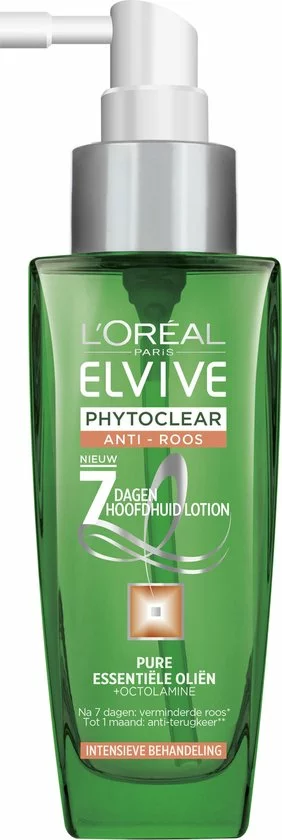 Aanbiedingen ???? L’Oréal Paris Elvive Phytoclear Anti-Roos - 100ml - Hoofdhuid Lotion ???? 1 Aanbiedingen ???? L’Oréal Paris Elvive Phytoclear Anti-Roos - 100ml - Hoofdhuid Lotion ????