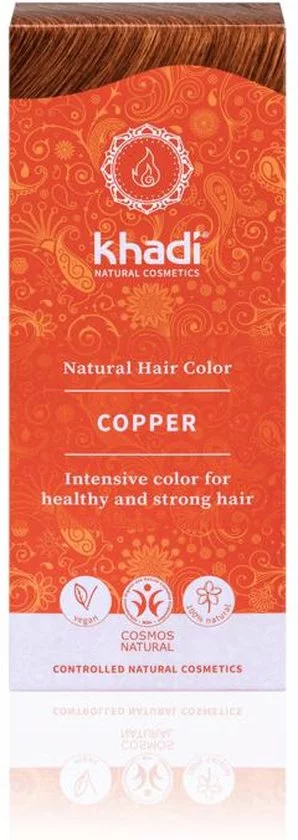 Uitgang ???? Khadi Haarkleuring Copper 100 Gram ???? 6 Uitgang ???? Khadi Haarkleuring Copper 100 Gram ???? - Afbeelding 6