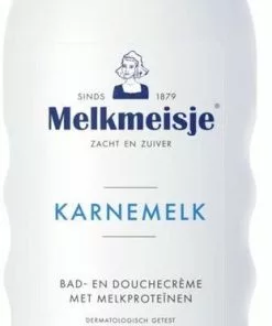 Goedkoop ???? 4x Melkmeisje Bad En Douche Creme Karnemelk 1000 Ml ????