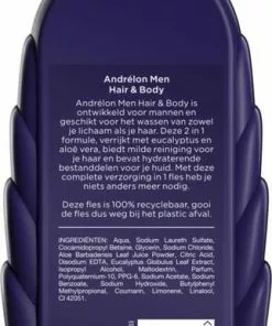 Beste recensies van ???? Andrélon Men Hair & Body Shampoo - 300ml ???? -Jean Paul Gaultier Shop 322x840 5