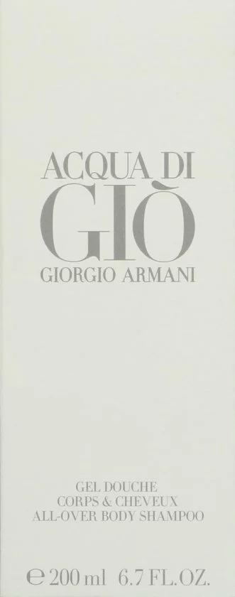 Uitgang ???? Giorgio Armani - Acqua Di Gio - Showergel - 200 Ml ???? 6 Uitgang ???? Giorgio Armani - Acqua Di Gio - Showergel - 200 Ml ???? - Afbeelding 6