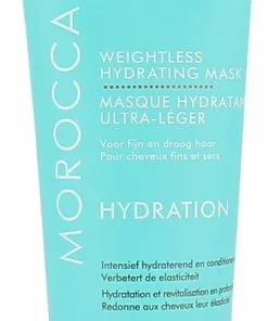 Gloednieuw ✔️ Moroccanoil Weightless Hydrating Haarmasker 75 Ml - Haarmasker Droog Haar ????