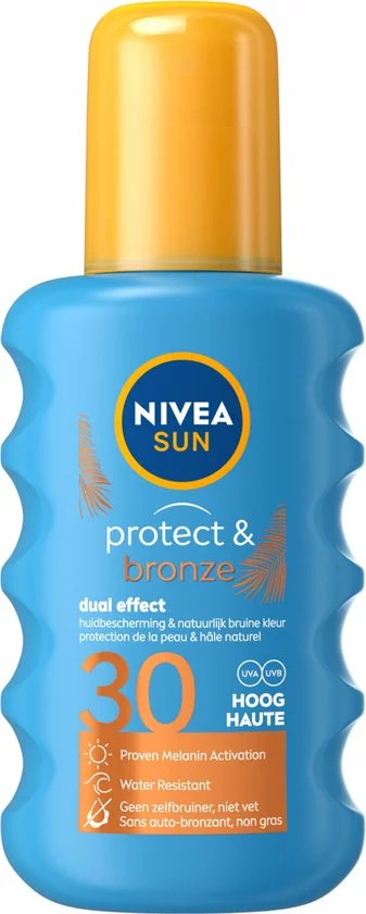 Korting ???? NIVEA SUN Protect & Bronze Zonnespray SPF 30 - 200 Ml ❤️ 1 Korting ???? NIVEA SUN Protect & Bronze Zonnespray SPF 30 - 200 Ml ❤️