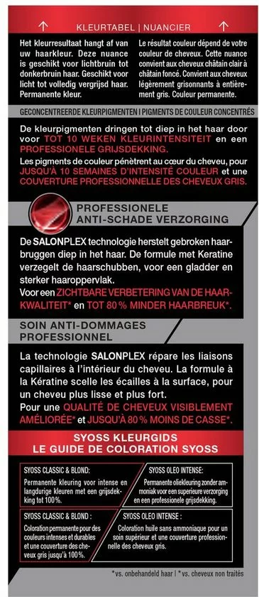 Korting ???? SYOSS Color Baseline 4-8 Chocoladebruin Haarverf - 1 Stuk ???? 11 Korting ???? SYOSS Color Baseline 4-8 Chocoladebruin Haarverf - 1 Stuk ???? - Afbeelding 11