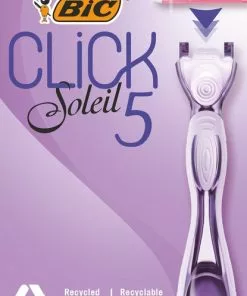 Aanbiedingen ???? BIC Scheermesjes - Click 5 Soleil Scheersysteem Met 2 Navulmesjes Voor Vrouwen - 1 Houder En 2 Mesjes ????