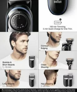 Coupon ???? Tondeuse - Braun BT5340 - Zwart ???? -Jean Paul Gaultier Shop 456x840 4