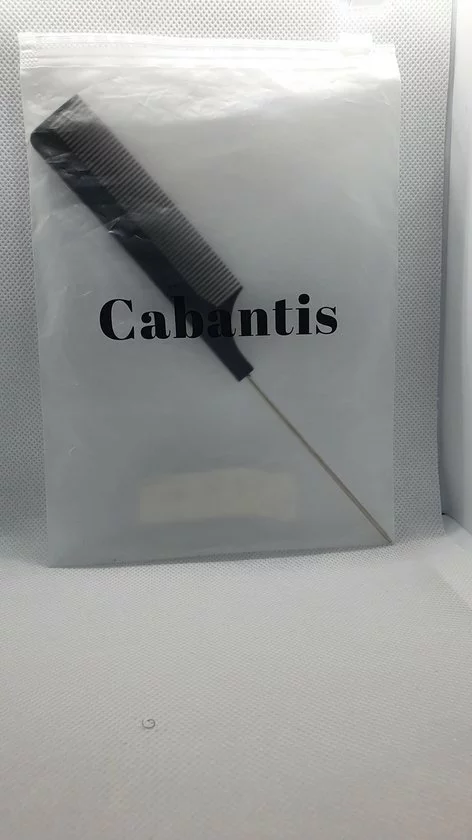 Nieuw ???? Puntkam Cabantis|Styling Tool Zwart|Kapper Kam|Haar Kam|Haar Accessoire| ???? 5 Nieuw ???? Puntkam Cabantis|Styling Tool Zwart|Kapper Kam|Haar Kam|Haar Accessoire| ???? - Afbeelding 5