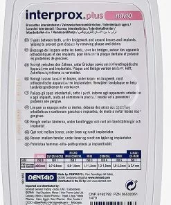 Korting ???? Interprox Plus Nano Flosdraad - 1,9 Mm - 6 Stuks ???? -Jean Paul Gaultier Shop 494x840