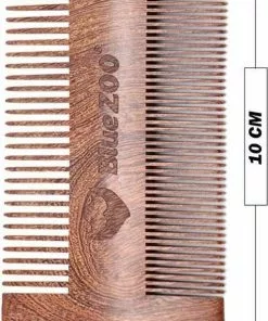 Begroting ???? Blue Zoo Baardkam Van Hout In Etui - Dubbelzijdig - Fijn En Grof - Voor De Perfecte Baard ???? -Jean Paul Gaultier Shop 497x840