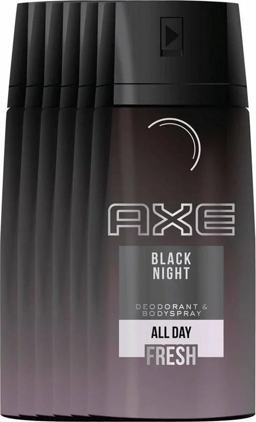 Beste deal ???? AXE Black Night Deodorant - 6 X 150 Ml - Voordeelverpakking ???? 1 Beste deal ???? AXE Black Night Deodorant - 6 X 150 Ml - Voordeelverpakking ????