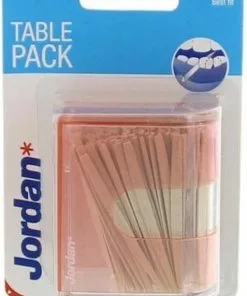 Nieuw ❤️ 12x Jordan Tandenstokers Table Pack 125 Stuks ????