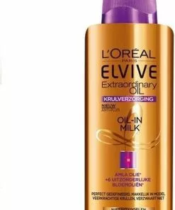 Gloednieuw ???? L’Oréal Paris L'Oréal Paris Elvive Extraordinary Oil Krulverzorging Oil-In-Milk - 200ml - Leave-in Crème ???? -Jean Paul Gaultier Shop 523x840 3