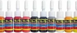 Uitgang ???? Solong Tattoo Set Van 20 Kleuren Tattoo Inkt, 5 Ml Per Fles, Tatoeage Inkt ????