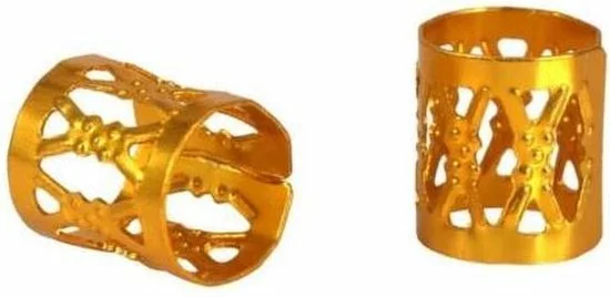 Begroting ???? Ardran & Tookar Beads For Braids - Kralen Voor Braids - Dreadlock Haar Ringen - Extension Kralen - Rasta Haar Bedels - Manchet Clip - Vlecht Haarringen - Haarbedels - 25 Stuks Goud ⭐ 2 Begroting ???? Ardran & Tookar Beads For Braids - Kralen Voor Braids - Dreadlock Haar Ringen - Extension Kralen - Rasta Haar Bedels - Manchet Clip - Vlecht Haarringen - Haarbedels - 25 Stuks Goud ⭐ - Afbeelding 2