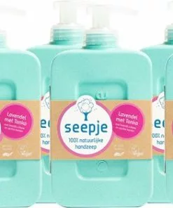 Nieuw ???? Seepje Handzeep Voordeelverpakking ‘Lavendel Met Tonka’ - 6 X 300 Ml ????