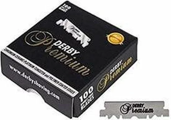 Goedkoopste ???? Derby Premium Single Edge Blades - 100 Pcs - Losse Scheermesjes 100 Stuks ???? 2 Goedkoopste ???? Derby Premium Single Edge Blades - 100 Pcs - Losse Scheermesjes 100 Stuks ???? - Afbeelding 2