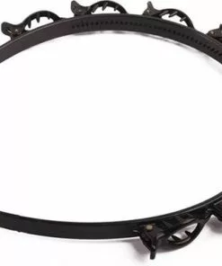 Uitgang ✨ VinkToys Diadeem - Diadeem Met Clips - Diadeem Met Haarspeld - Schoen Kado Meisje - Schoenkado Meisje - Haar Accessoires - Zwart ???? -Jean Paul Gaultier Shop 550x389 2