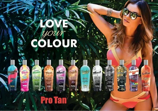 Goedkoopste ???? PRO TAN INSTANTLY BLACK 50X DHA Bronzers Zonnebankcreme - 250ml ???? 2 Goedkoopste ???? PRO TAN INSTANTLY BLACK 50X DHA Bronzers Zonnebankcreme - 250ml ???? - Afbeelding 2