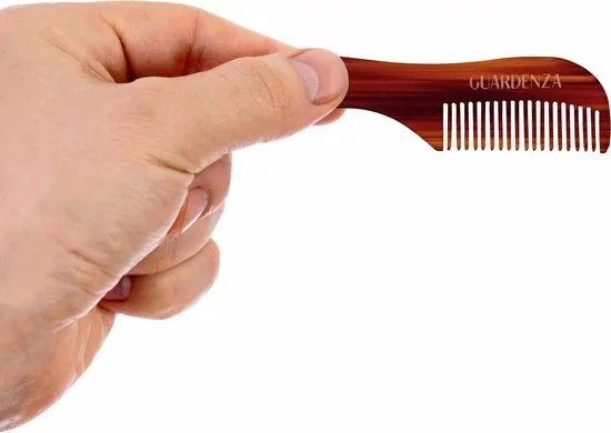 Aanbiedingen ???? Guardenza Snorkam - Handgemaakt - Antistatisch Cellulose Acetate - Mini Kam - Baardkam ???? 2 Aanbiedingen ???? Guardenza Snorkam - Handgemaakt - Antistatisch Cellulose Acetate - Mini Kam - Baardkam ???? - Afbeelding 2