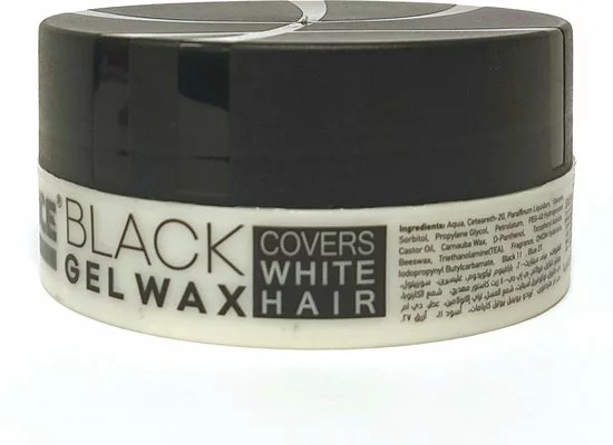 Korting ???? Elegance - Black Gel/Wax (tijdelijke Zwarte Kleur) ???? 2 Korting ???? Elegance - Black Gel/Wax (tijdelijke Zwarte Kleur) ???? - Afbeelding 2