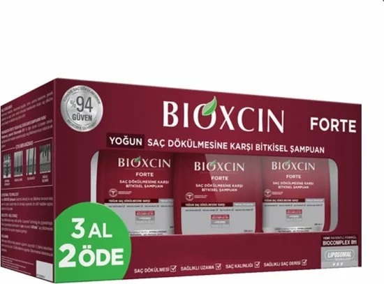 Aanbiedingen ???? Bioxcin Forte Unisex Shampoo 3x300ml 3 Halen 2 Betalen! (Anti-Haaruitval Shampoo) ???? 4 Aanbiedingen ???? Bioxcin Forte Unisex Shampoo 3x300ml 3 Halen 2 Betalen! (Anti-Haaruitval Shampoo) ???? - Afbeelding 4
