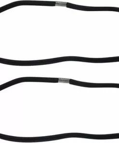 Flash-uitverkoop ???? Merkloos Elastische Haarband / Hoofdband Zwart | 2 Stuks ????