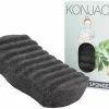 Kopen ???? Elicious - Konjac Spons - Badspons - Tegen Acne - Blackheads - Charcoal - Vette Huid - Douche - Bad - Natuurlijk - Plasticvrij - Vegan - Dierproefvrij ????