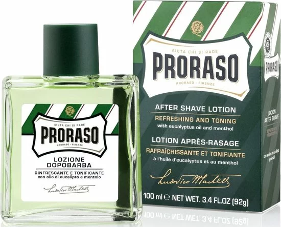 Begroting ???? Proraso Aftershave Lotion Groen 100 Ml. ???? 4 Begroting ???? Proraso Aftershave Lotion Groen 100 Ml. ???? - Afbeelding 4