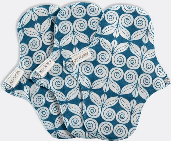 Kopen ???? Eco Femme Wasbare Inlegkruisjes 3 Stuks (met Pul) - 100% Biologisch Katoen - Wit ❤️ 6 Kopen ???? Eco Femme Wasbare Inlegkruisjes 3 Stuks (met Pul) - 100% Biologisch Katoen - Wit ❤️ - Afbeelding 6