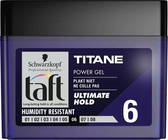 Uitgang ???? Taft Men Power Gel Titane Hold 6 250 Ml ???? 1 Uitgang ???? Taft Men Power Gel Titane Hold 6 250 Ml ????