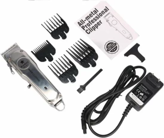 Gloednieuw ⌛ Kemei KM-1996 Metalen Elektrische Tondeuse Kapper Professionele Oplaadbare Haartrimmer ???? 5 Gloednieuw ⌛ Kemei KM-1996 Metalen Elektrische Tondeuse Kapper Professionele Oplaadbare Haartrimmer ???? - Afbeelding 5
