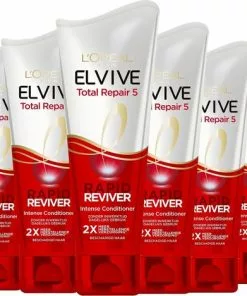 Groothandel ???? L’Oréal Paris L'Oréal Paris Elvive Total Repair Haarconditioner - Vrouwen - 6 X 180 Ml - Voordeelverpakking ????