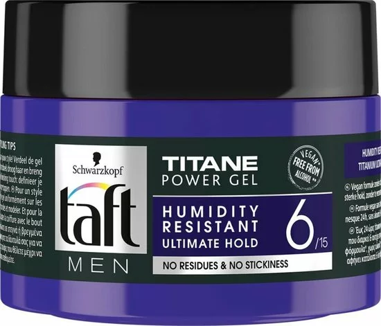 Uitgang ???? Taft Men Power Gel Titane Hold 6 250 Ml ???? 6 Uitgang ???? Taft Men Power Gel Titane Hold 6 250 Ml ???? - Afbeelding 6