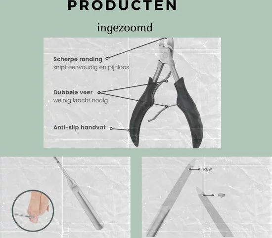 Beste recensies van ⭐ Coldcontour 16-delige Professionele Manicure Set En Pedicureset Voor Mannen En Vrouwen - Nagelverzorging En Voetverzorging- Gezichtsverzorging - Eplileerset - French Manicure Etui - Behandeling Nagels En Huid - Cadeau Tip Geschenkset- Nagelschaar Nagelvijl ???? 3 Beste recensies van ⭐ Coldcontour 16-delige Professionele Manicure Set En Pedicureset Voor Mannen En Vrouwen - Nagelverzorging En Voetverzorging- Gezichtsverzorging - Eplileerset - French Manicure Etui - Behandeling Nagels En Huid - Cadeau Tip Geschenkset- Nagelschaar Nagelvijl ???? - Afbeelding 3