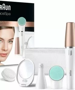 Promo ⌛ Braun FaceSpa 851V - 3in1 GezichtsEpileerapparaat ????