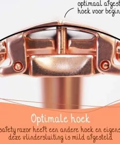 Gloednieuw ???? Bamboozy Safety Razor Vlindersluiting RVS + 20 Scheermesjes Rose Gold Voor Vrouwen Dames Double Edge Zero Waste Duurzaam Scheren ???? -Jean Paul Gaultier Shop 550x503 2