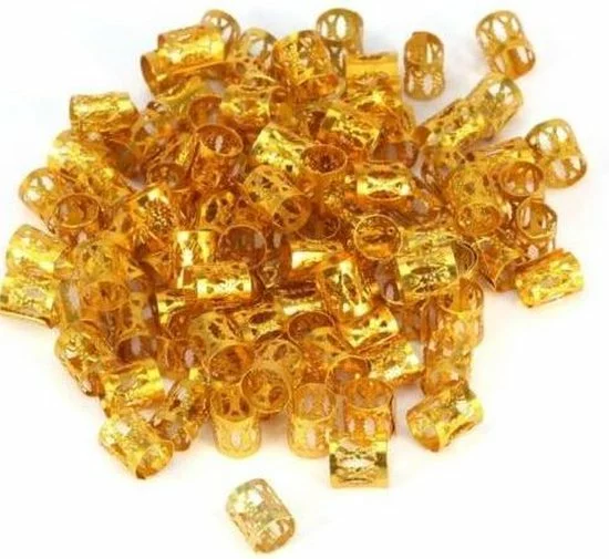 Begroting ???? Ardran & Tookar Beads For Braids - Kralen Voor Braids - Dreadlock Haar Ringen - Extension Kralen - Rasta Haar Bedels - Manchet Clip - Vlecht Haarringen - Haarbedels - 25 Stuks Goud ⭐ 1 Begroting ???? Ardran & Tookar Beads For Braids - Kralen Voor Braids - Dreadlock Haar Ringen - Extension Kralen - Rasta Haar Bedels - Manchet Clip - Vlecht Haarringen - Haarbedels - 25 Stuks Goud ⭐