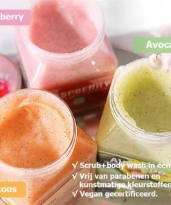 Kopen ✨ Sentio Scentio Raspberry Body Scrub - Body Creme - Bodyscrub - Scrub - Scrubzout - Gezichtsscrub ???? -Jean Paul Gaultier Shop 550x512 8