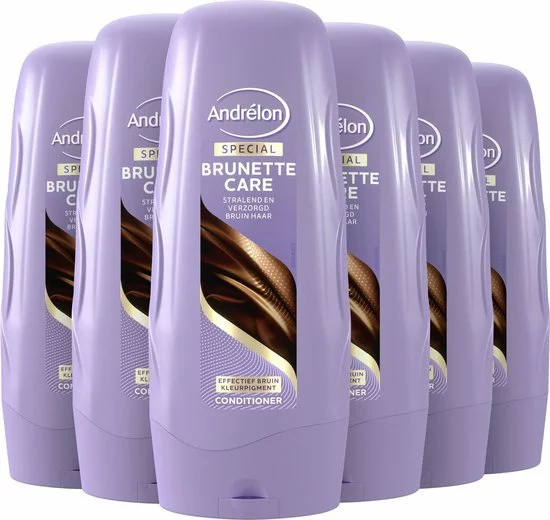 Flash-uitverkoop ✔️ Andrélon Kleurconditioner Brunette Care Voor Stralend En Verzorgd Bruin Haar - 6 X 300 Ml - Voordeelverpakking ???? 2 Flash-uitverkoop ✔️ Andrélon Kleurconditioner Brunette Care Voor Stralend En Verzorgd Bruin Haar - 6 X 300 Ml - Voordeelverpakking ???? - Afbeelding 2