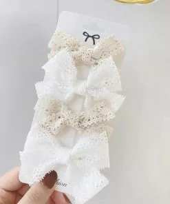 Beste Pirce ⭐ Geen- Speldjes - Meisjes - Haren - Versiering - Klipjes - Strikjes - Wit - Beige ????