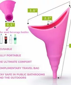 Promo ✔️ Merkloos Plastuit - Hygiënische Plastuit Herbruikbaar - Plas Koker - Vrouwen Urinaal - Siliconen - Zwart ???? -Jean Paul Gaultier Shop 550x522 8