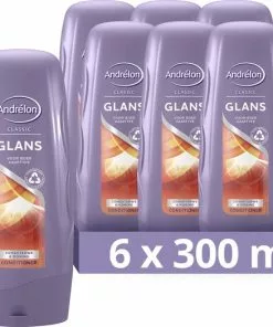 Beste Pirce ???? Andrélon Classic Glans Conditioner - 6 X 300 Ml - Voordeelverpakking ????