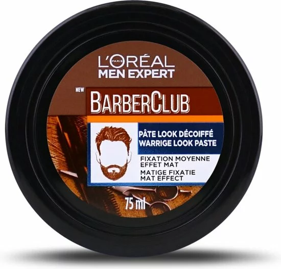 Goedkoopste ✨ L’Oréal Paris Men Expert Barber Club Men Expert BarberClub Warrige Look Pasta - 6 X 75ml ❤️ 2 Goedkoopste ✨ L’Oréal Paris Men Expert Barber Club Men Expert BarberClub Warrige Look Pasta - 6 X 75ml ❤️ - Afbeelding 2
