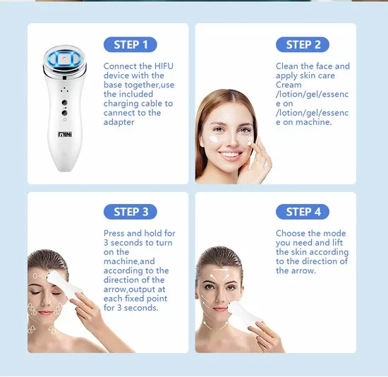 Coupon ❤️ Ange’L By Amazefan Gold Collagen Serum Met Mini HIFU Ultrasound Apparat / Huidverzorging Apparaat / Gezicht Lifting /Aanscherping Rimpel Remover / Rimpels / Wallen / Anti Rimpel Apparaat ???? 2 Coupon ❤️ Ange’L By Amazefan Gold Collagen Serum Met Mini HIFU Ultrasound Apparat / Huidverzorging Apparaat / Gezicht Lifting /Aanscherping Rimpel Remover / Rimpels / Wallen / Anti Rimpel Apparaat ???? - Afbeelding 2