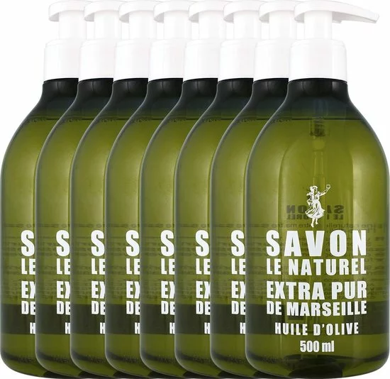 Beste deal ???? Savon Le Naturel Handzeep Olijfolie Extra Pur Van Marseille - 8 X 500 Ml ⭐ 1 Beste deal ???? Savon Le Naturel Handzeep Olijfolie Extra Pur Van Marseille - 8 X 500 Ml ⭐